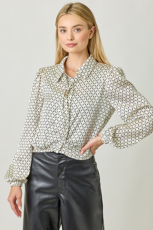 Celestine Scarf Blouse
