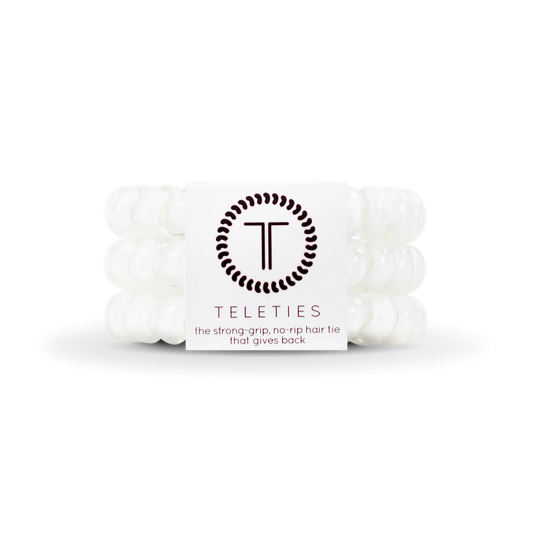Coconut White Hair Tie