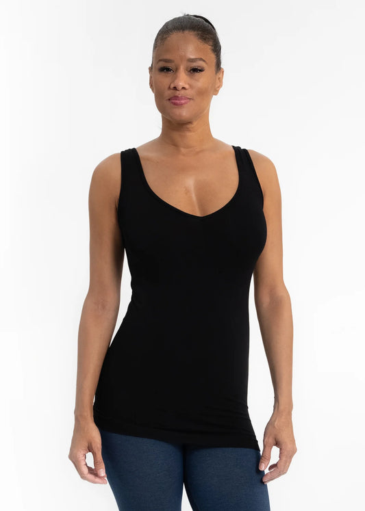 Reversible Tank in Black
