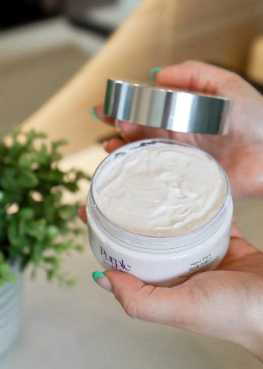 Natural Whipped Coconut Body Butter in Late Night