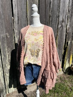 The Outfit We Can't Stop Thinking About: Vintage Butterfly Tee + Boho Layers