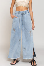 Distressed Denim Pant