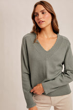 Sage Meadow Knit Sweater