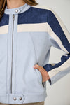 Skyliner Colorblock Moto Jacket