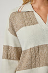 Harvest Haze Stripe Sweater