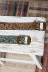 Paisley Embroidered Belt - Backroad Daydream Mercantile