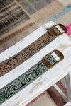 Paisley Embroidered Belt - Backroad Daydream Mercantile