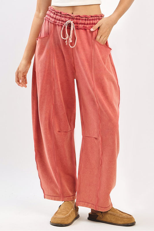 Sunset Stroll Barrel Pants