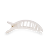 Flat Round Hair Clip in Coconut Water