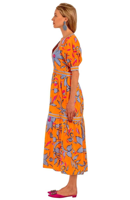 Gretchen Scott Viviers Dress in Orange