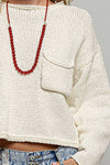 Daydream Cropped Knit Sweater