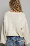 Daydream Cropped Knit Sweater