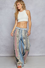 Vintage Revival Patch Jeans