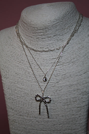 Twinkle & Tied Set in Silver