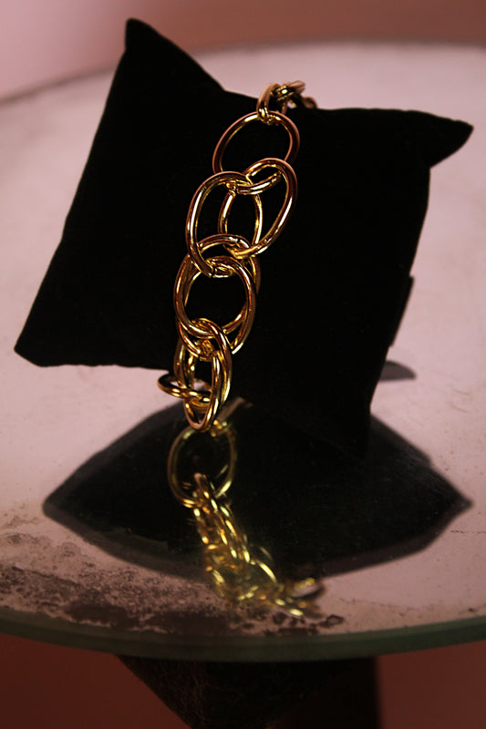 The Gilded Loop Bracelet