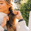 Jet Black Hair Tie