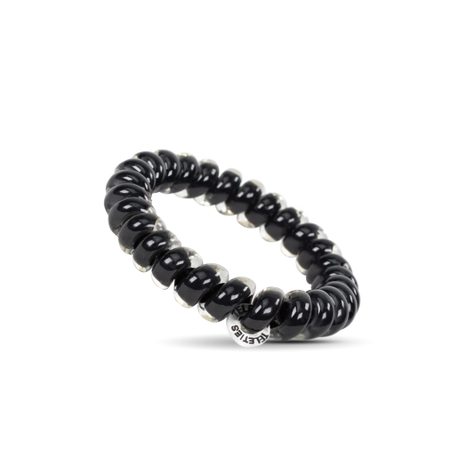 Jet Black Hair Tie