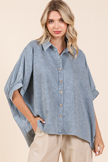 Cape Cod Chambray Top