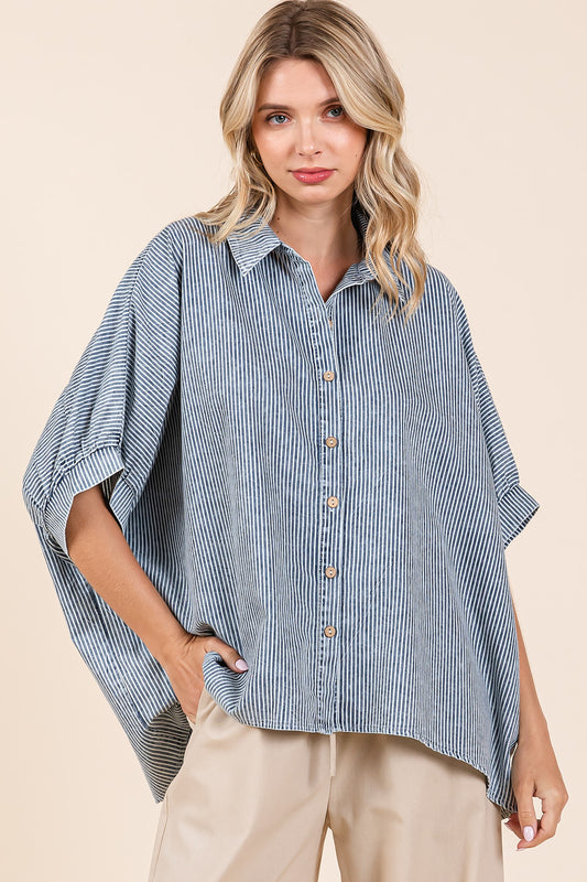 Cape Cod Chambray Top