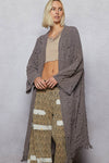 Long Sleeve Crochet Cardigan