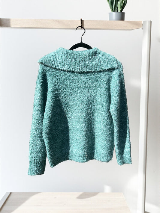 Coastal Drift Textured Pullover