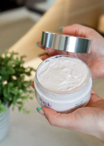 Natural Whipped Coconut Body Butter in Late Night