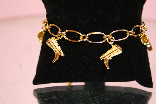 The Western Gild Charm Bracelet