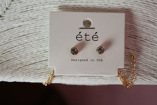 Twinkle & Tied Set in Gold