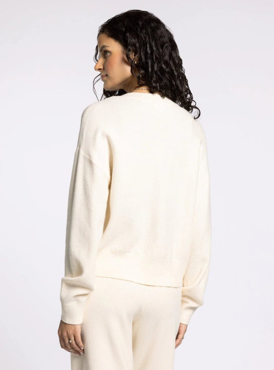 Greta Cardigan in Pearl