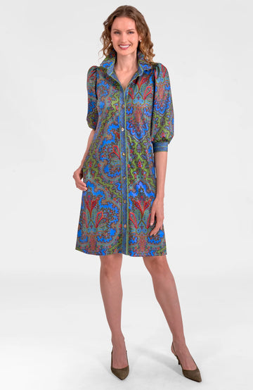 The Swagger Dress in Passion Paisley