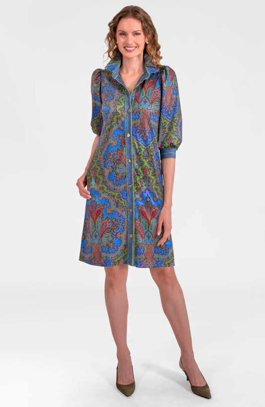 The Swagger Dress in Passion Paisley