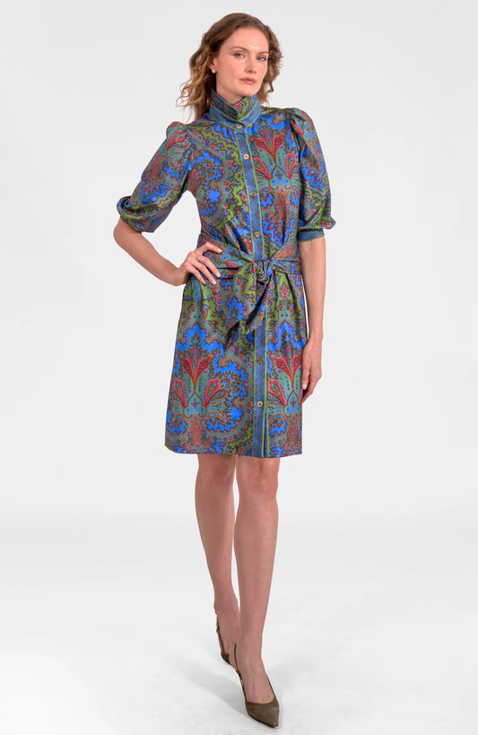 The Swagger Dress in Passion Paisley
