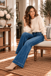 Happi Wide Comfort Flare With Pintucks - Backroad Daydream Mercantile