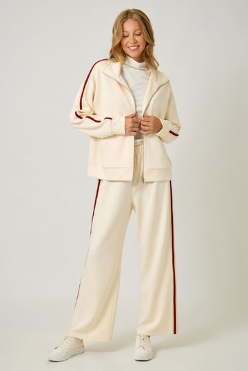 Cream & Crimson Lounge Track Pants