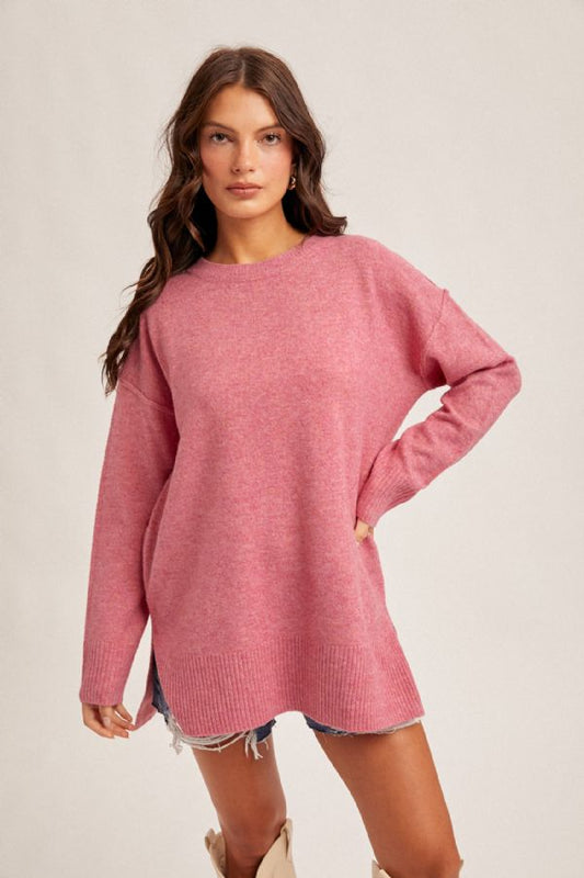 Prairie Rose Oversized Sweater