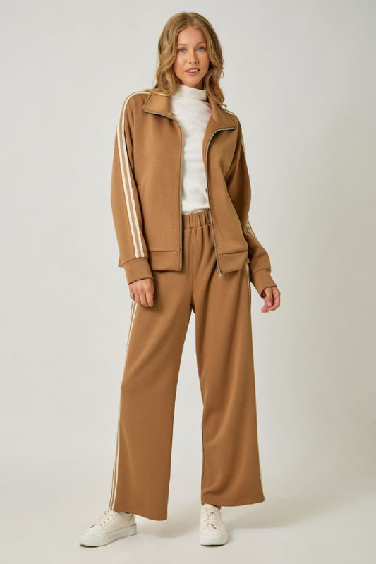 Caramel Comfort Lounge Track Pants