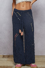 Indigo Daydream Tassel Pants