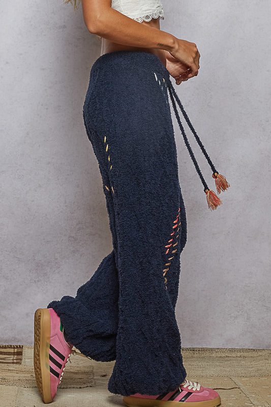 Indigo Daydream Tassel Pants