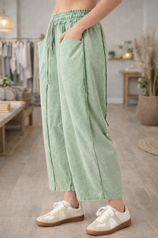 Sagebrush Ease Mineral Wash Barrel Pants