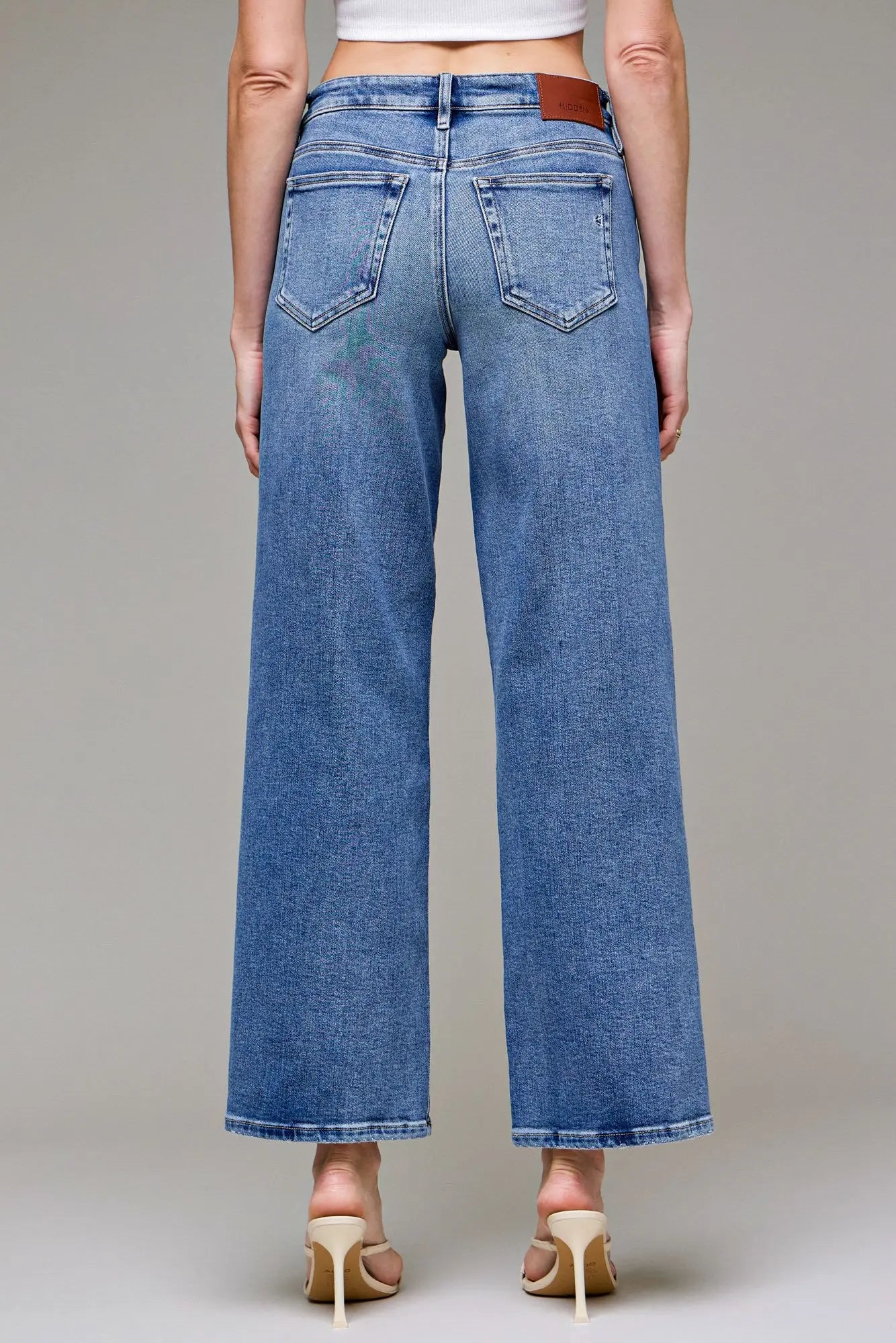 Logan Mid Rise Dad Jean by Hidden - Backroad Daydream Mercantile