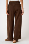 Pleated Front Elastic Waist Wide Leg Pants - Backroad Daydream Mercantile