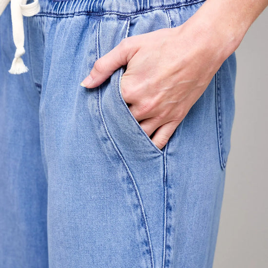Nori Pull-On Super Wide Leg Jean by Hidden - Backroad Daydream Mercantile