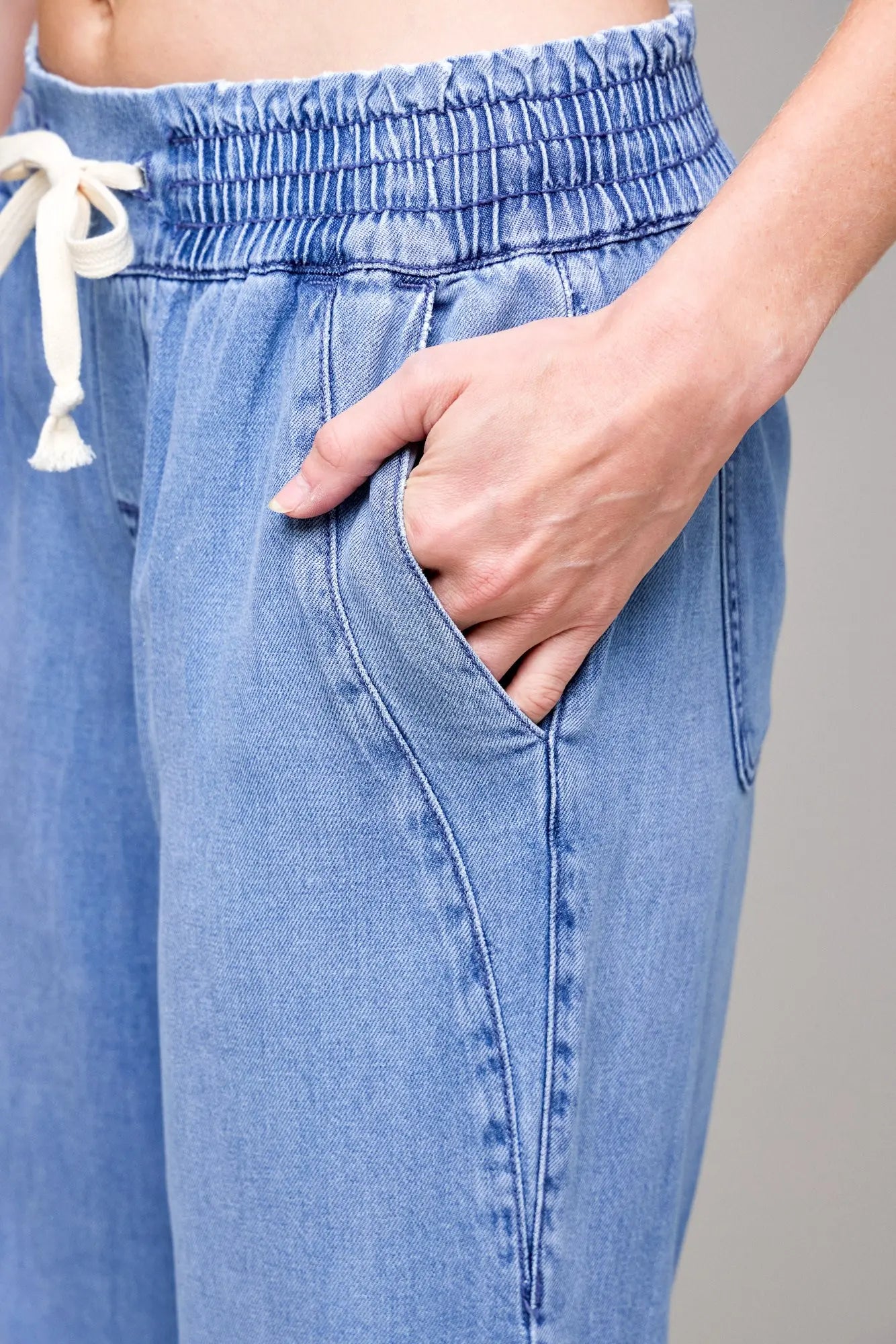 Nori Pull-On Super Wide Leg Jean by Hidden - Backroad Daydream Mercantile