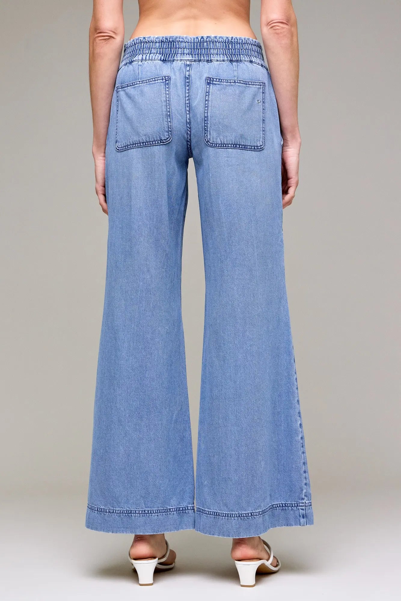 Nori Pull-On Super Wide Leg Jean by Hidden - Backroad Daydream Mercantile