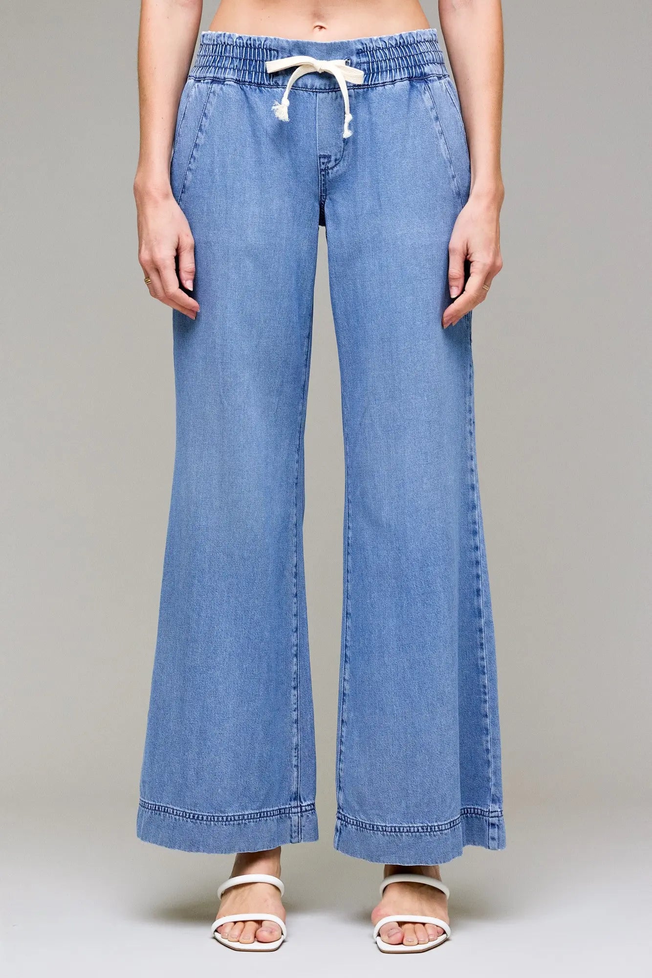 Nori Pull-On Super Wide Leg Jean by Hidden - Backroad Daydream Mercantile