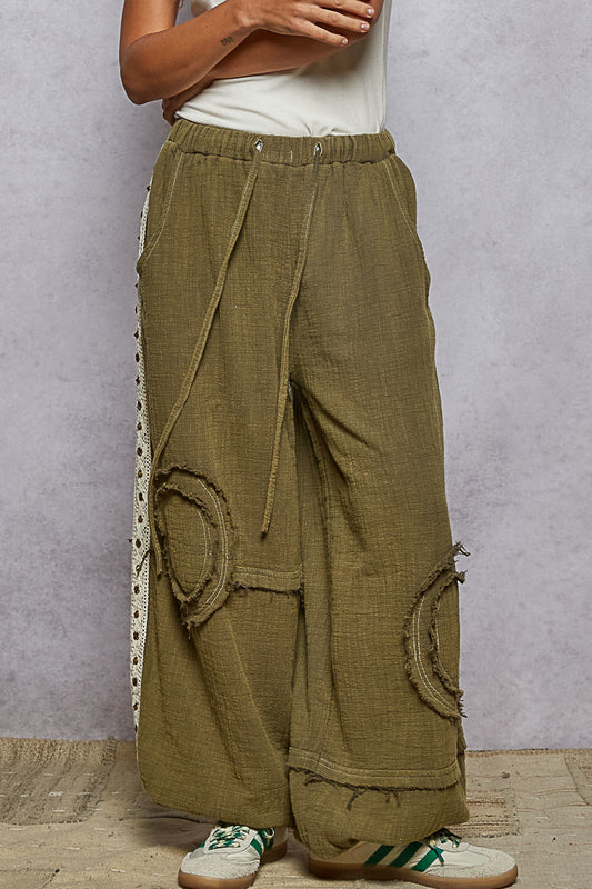Evergreen Patchwork Pants