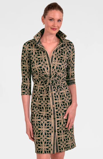 Gretchen Scott Twist & Shout Dress in Black